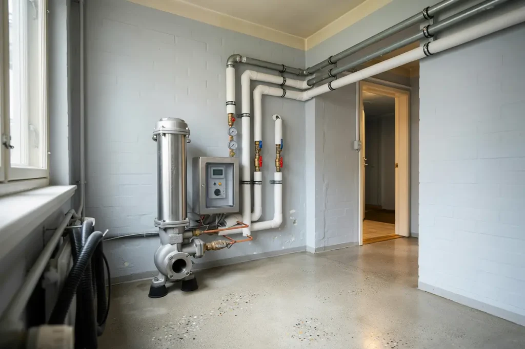 installation av tryckstegringspump f r tappvatten i flerbostadshus p s dermalm